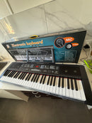 Premium 61-Key Piano Keyboard w/ Stand ā , Speakers, LCD Display