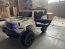 White 12V Ride-On for Kids β Jeep Style, Music, Remote, USB | NZ Stock, Overnight Delivery | Justrightdeals