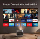 1080P Smart Projector NZ – Android 13, 150” Display, Afterpay & Fast Shipping - JustRight deals New Zealand