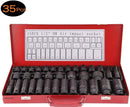 1/2'' DR Socket Set 35pcs - JustRight deals New Zealand