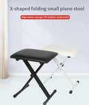 X-Shaped Piano Stool Chair | Keyboard Bench nz-Justrightdeals - JustRight deals New zealand