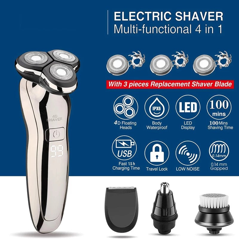 Electric Razor | Men Trimmer | Foil Shaver - JustRight deals New zealand