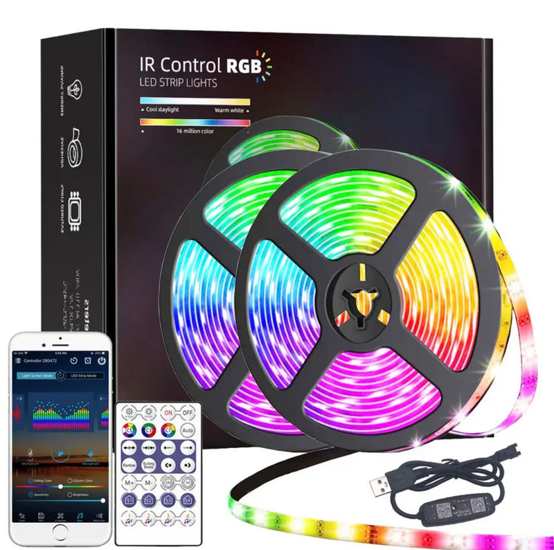 Home decoration with LED strip Light-Justrightdeals