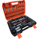 94pc Mechanics Socket Set – Deep Sockets 1/2” & 1/4” + Wrench | Chrome Vanadium – NZ Stock – JustRightDeals - JustRight deals New Zealand 