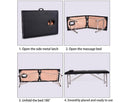Foldable Massage Table 300kg – Portable Beauty & Therapy Bed with Carry Bag | NZ Stock | Overnight Delivery | Afterpay - JustRight deals New Zealand 