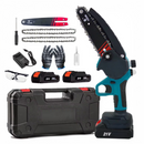 21V Cordless 6” Mini Chainsaw – High Speed Pruning Saw, 2 Batteries & Case | NZ Stock | Overnight Delivery | Afterpay & Zip Pay - JustRight deals New Zealand 