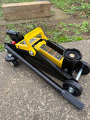 2 Tonne Trolley Jack 2000kg hydraulic floor jack- Compact & Heavy Duty | NZ Stock