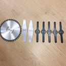 Grass Trimmer Replacement Blade Kit – Circular Saw, Metal & Nylon Blades for Cordless Trimmers | NZ Stock | Overnight Delivery | Afterpay & Zip Pay - JustRight deals New Zealand 