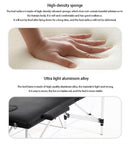 Portable Folding Massage Table Bed – Adjustable Backrest & Height, Aluminium Frame, Carry Bag | Afterpay & Overnight Delivery - JustRight deals New Zealand 
