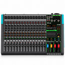16 Channel Professional Audio Mixer – Bluetooth, 256 DSP Effects, 48V Phantom Power, USB & 7-Band EQ | NZ Stock | Overnight Delivery