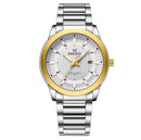 Men’s Luxury Stainless Steel Watch – Quartz, 30M Waterproof, Date Display | NZ Stock | Overnight Delivery | Afterpay Zip Pay - JustRight deals New Zealand 