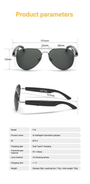 Bluetooth Smart Glasses AI Translation Sunglasses 100+ Languages Open Ear Headphones UV400 NZ Stock Overnight Delivery Afterpay - JustRight deals New Zealand 