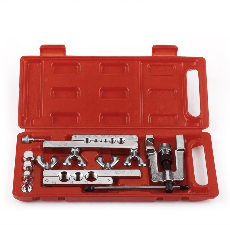 Flaring & Swaging Tool Kit 14pc – 1/8” to 3/4” Copper Tube, 45° Cone | NZ Stock