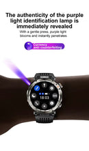 KiwiPro Rugged Outdoor Smart Watch – Compass, LED Flashlight, Bluetooth Calling, 600mAh Battery | NZ Stock | Overnight Delivery | Afterpay & Zip Pay - JustRight deals New Zealand 