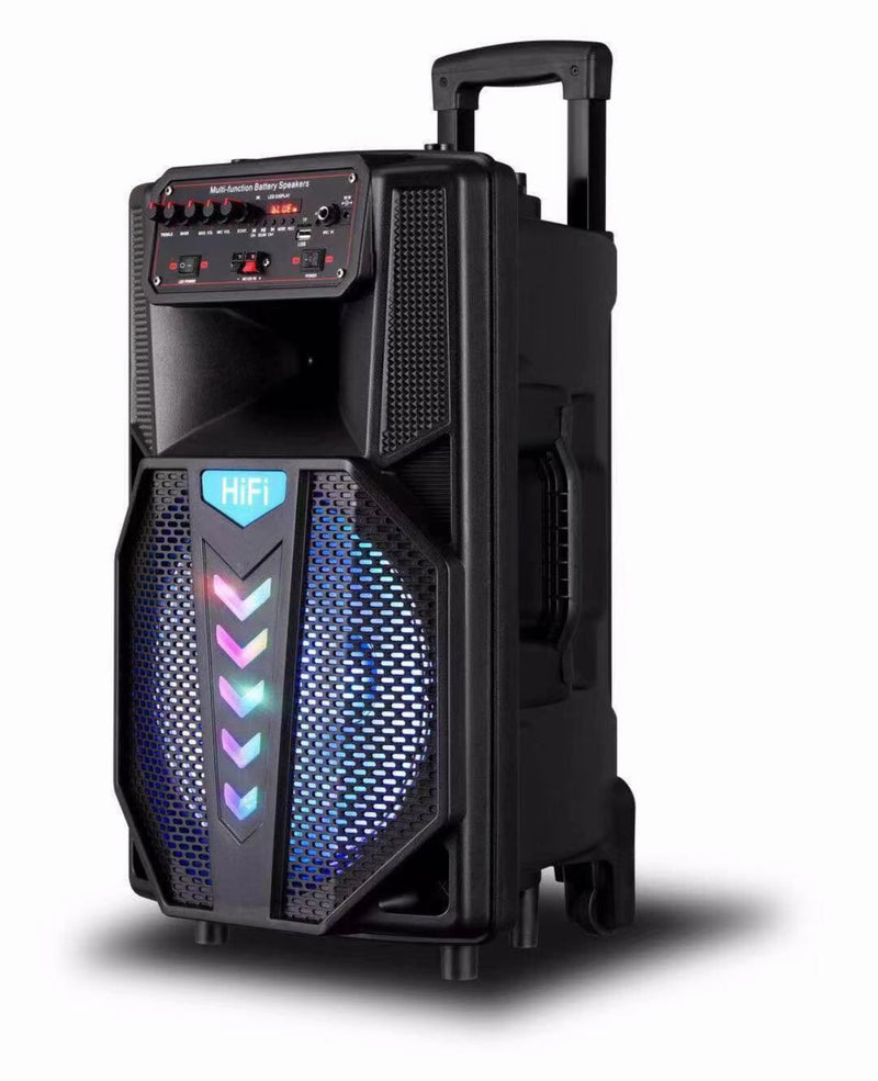 Portable Bluetooth Speaker with wireless Microphone - JustRight deals New Zealand 