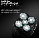 5-in-1 Electric Head Shaver – 5D Floating Rotary Shaver, Wet & Dry, LED Display, USB Rechargeable | NZ Stock | Overnight Delivery | Afterpay