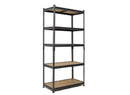 5-Tier Garage Storage Shelving Rack – Heavy Duty 180×90×45cm, Adjustable Shelves | NZ Stock | Overnight Delivery | Afterpay & Zip Pay - JustRight deals New Zealand 