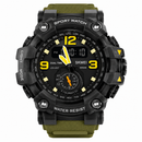 Men’s Military Sports Watch 49mm Big Face Digital & Analog LED Waterproof Red | Overnight Delivery | Afterpay & Zip Pay