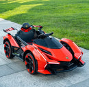 Kids 12V Electric Ride-On Car – Red | 4WD, Leather Seat, Remote Control | NZ Stock, Overnight Delivery