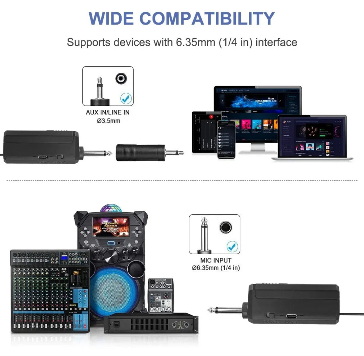 wireless microphone | microphone wireless karaoke-justrightdeals - JustRight deals New Zealand 