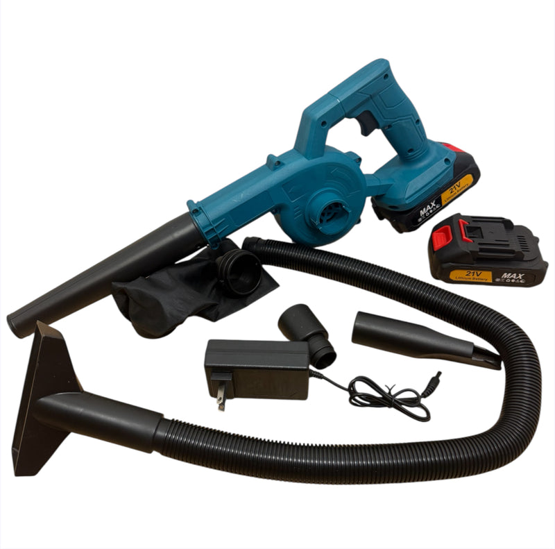 Powerful Cordless Leaf Blower Kit – 2 Batteries + Charger | NZ Stock | Fast Overnight Delivery
