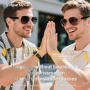 Bluetooth Smart Glasses AI Translation Sunglasses 100+ Languages Open Ear Headphones UV400 NZ Stock Overnight Delivery Afterpay - JustRight deals New Zealand 