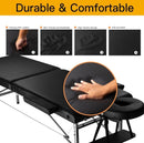 Foldable Massage Table 300kg – Portable Adjustable Beauty & Therapy Bed with Carry Bag | NZ Stock | Overnight Delivery | Afterpay