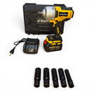 KiwiPro 21V Brushless Impact Wrench 1/2” – 700Nm Cordless Rattle Gun with Battery & Sockets | NZ Stock | Overnight Delivery | Afterpay & Zip Pay - JustRight deals New Zealand 