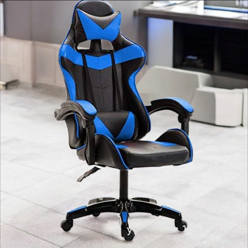Gaming Chair with Headrest & Lumbar Support – Ergonomic Office & NZ Stock | JustRightDeals - JustRight deals New Zealand 