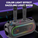 Portable Bluetooth Speaker 15W – Dual 4” Drivers, 2 Mics, Remote, TWS | NZ Stock | Overnight Delivery