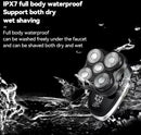 5-in-1 Electric Head Shaver – 5D Floating Rotary Shaver, Wet & Dry, LED Display, USB Rechargeable | NZ Stock | Overnight Delivery | Afterpay