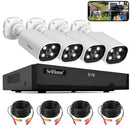 4-Channel CCTV Security Camera System – AHD DVR, Color Night Vision, Motion Detection, IP66 Waterproof-NZ Stock - JustRight deals New Zealand 