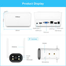 Wireless 2MP 4CH CCTV Security Camera System - JustRight deals New Zealand 