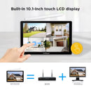 5MP Wireless Security Camera System – 10.1” Touch Screen Monitor, 4 Cameras, Color Night Vision | NZ Stock | Overnight Delivery | Afterpay & Zip Pay - JustRight deals New Zealand 