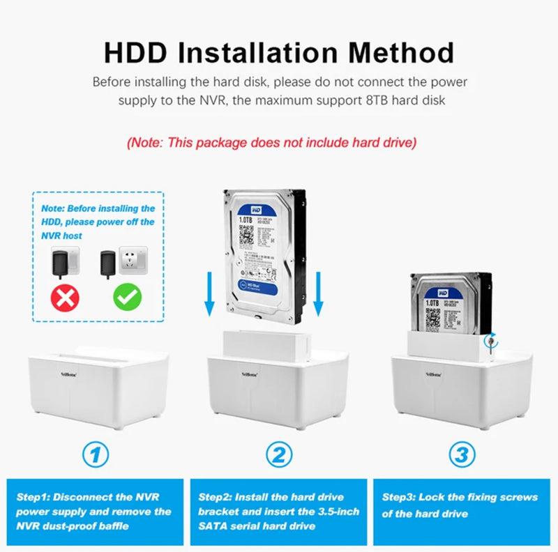 Wireless 2MP 4CH CCTV Security Camera System