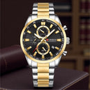 Men’s Stainless Steel Watch – Classic Luxury Design (44mm Dial) | NZ Stock | Overnight Delivery - JustRight deals New Zealand 