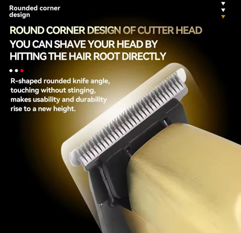 Professional T-Blade Hair Trimmer for Men – Cordless, 3H Runtime, 7000RPM | NZ Stock | Overnight Delivery