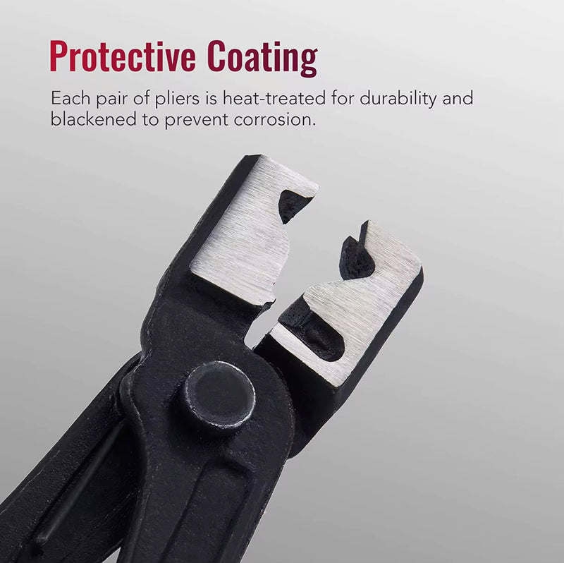 9-Piece Hose Clamp Pliers Set – Flexible Reach, Locking Design | NZ Stock | Overnight Delivery | Afterpay & Zip Pay