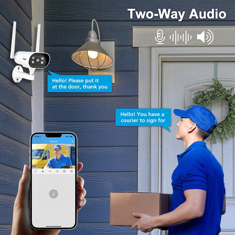 Wireless 2MP 4CH CCTV Security Camera System