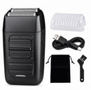 2-in-1 Rechargeable Electric Foil Shaver with Pop-Up Sideburn Trimmer & USB Charging | Overnight Delivery | Afterpay