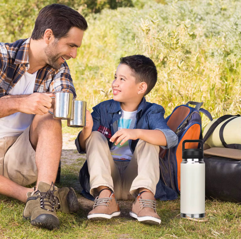 1 Litre Insulated Stainless Steel Water Bottle – 24H Cold / 12H Hot | Leakproof & BPA-Free | NZ Stock