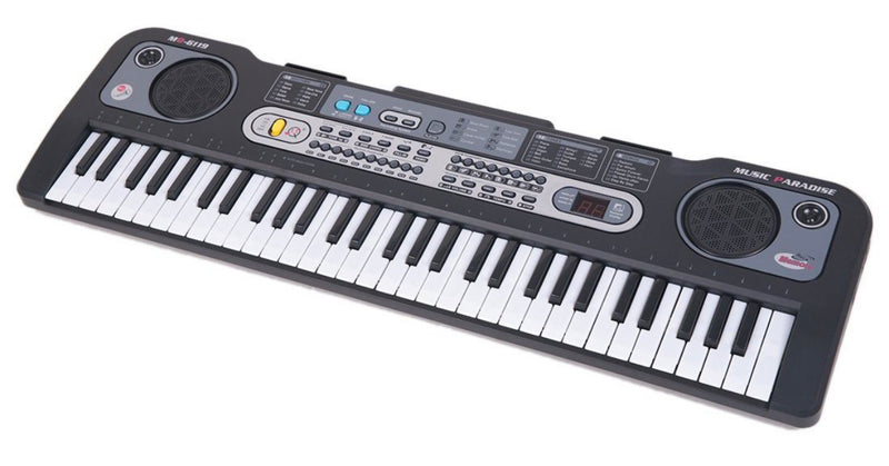 61 keys electric Piano keyboard with microphone and adapter - JustRight deals New Zealand 