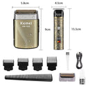 2-in-1 Electric Shaver & Hair Clipper Grooming Kit – Rechargeable Foil Razor, Trimmer, USB Charging | NZ Stock | Overnight Delivery | Afterpay