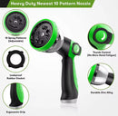 75ft Expandable Garden Hose with 10-Function Spray Gun & NZ Tap Fittings – Lightweight, Leak-Proof & Kink-Free Water Hose - JustRight deals New Zealand 