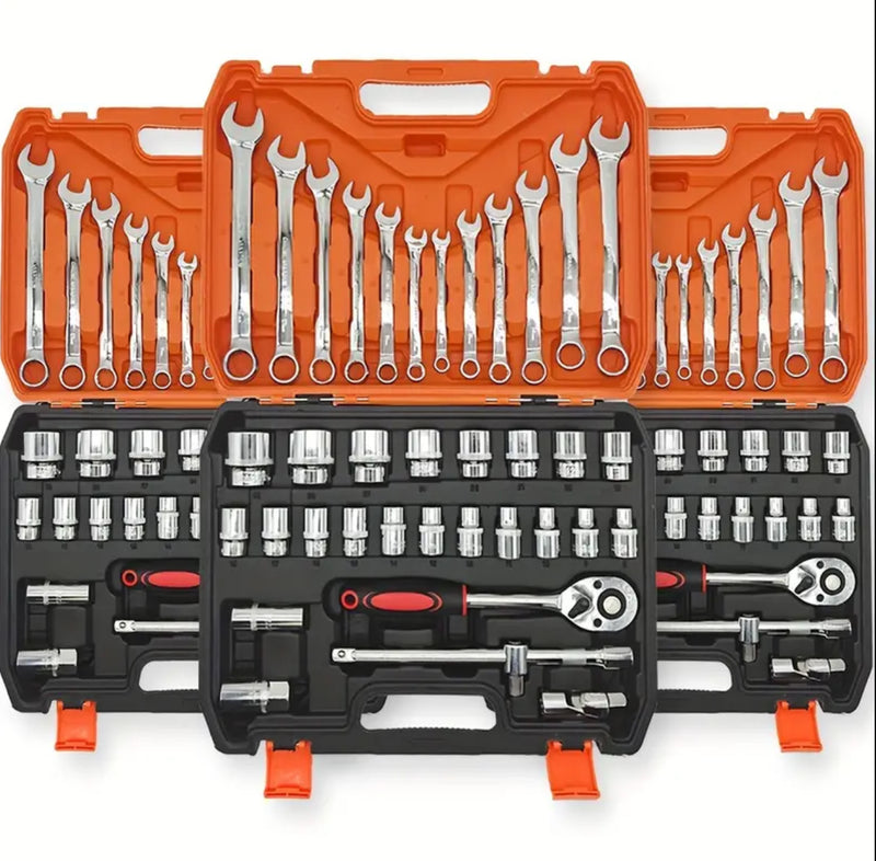 Wrench Socket Set | Ratchet Set nz-Justrightdeals
