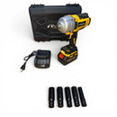 KiwiPro 21V Brushless Impact Wrench 1/2” – 700Nm Cordless Rattle Gun with Battery & Sockets | NZ Stock | Overnight Delivery | Afterpay & Zip Pay - JustRight deals New Zealand 
