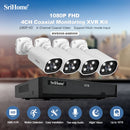 4-Channel CCTV Security Camera System – AHD DVR, Color Night Vision, Motion Detection, IP66 Waterproof-NZ Stock - JustRight deals New Zealand 