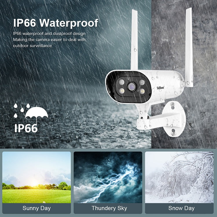 Wireless 2MP 4CH CCTV Security Camera System
