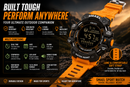 Premium Men’s 50M Tactical Sports Watch – Big Face Dual Display, LED Backlight | NZ Stock | Overnight Delivery | Afterpay & Zip Pay