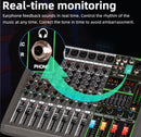 8 Channel Professional Audio Mixer – Bluetooth, 256 DSP Effects, 48V Phantom Power, USB & 7-Band EQ | NZ Stock | Overnight Delivery | Afterpay